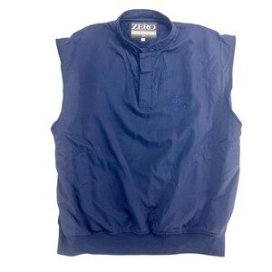 Zero Restriction Navy Golf Outerwear Vest Size L